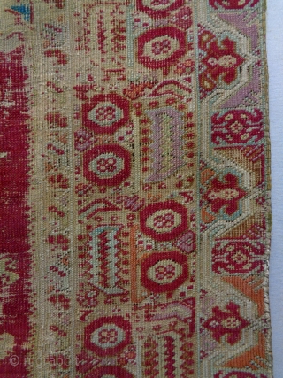 Early 19th Century Interesting Size Konya Kirkshehir 
Size: 130x248cm
Natural colors                       