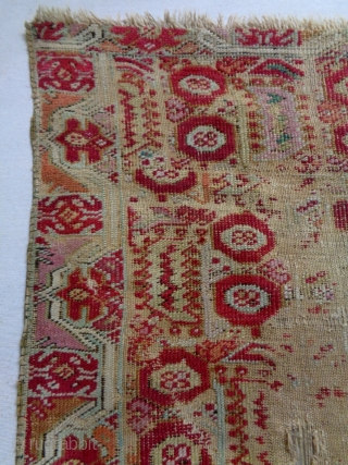 Early 19th Century Interesting Size Konya Kirkshehir 
Size: 130x248cm
Natural colors                       