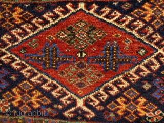 Qasqhay Bagface
Size: 73x57cm
Natural colors, made in circa 1910/20                         
