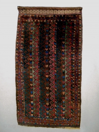 19th Century Fine Baluch Balisth
Size: 59x108cm
Natural colors                          