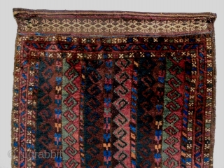 19th Century Fine Baluch Balisth
Size: 59x108cm
Natural colors                          