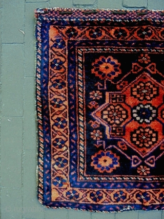 Rare Pattern Baluch Bagface
Size: 58x54cn
Made in period 1910, there are three old repairs.                    