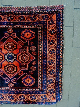 Rare Pattern Baluch Bagface
Size: 58x54cn
Made in period 1910, there are three old repairs.                    