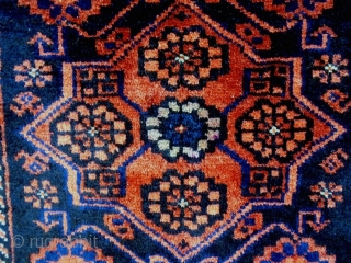 Rare Pattern Baluch Bagface
Size: 58x54cn
Made in period 1910, there are three old repairs.                    