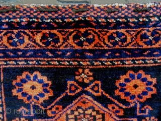 Rare Pattern Baluch Bagface
Size: 58x54cn
Made in period 1910, there are three old repairs.                    