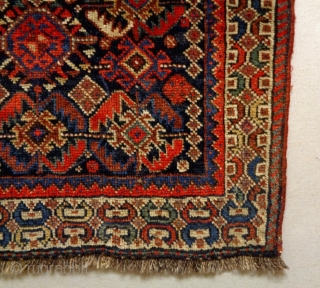 Kurdish Bagface
Size: 65x63cm
Natural colors (except the red color is probably not natural), made in circa 1910/20                 