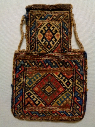 19th Century Soumakh Saltbag
Size: 27x42cm
Natural colors                           