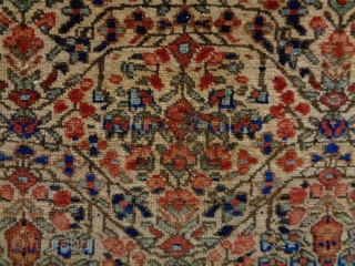 Afshar
Size: 77x47cm
Natural colors, made in circa 1910, there is a stitch at the middle (see picture 5).                