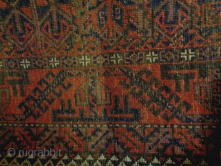 Fine Baluch
Size: 100x185cm
Natural colors, made in circa 1910/20                         