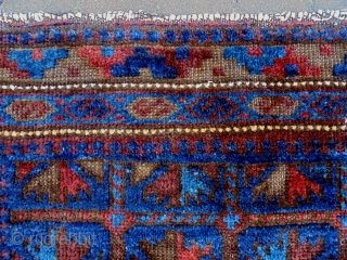 19th Century Baluch Bagface
Size: 62x57cm
Natural colors                           