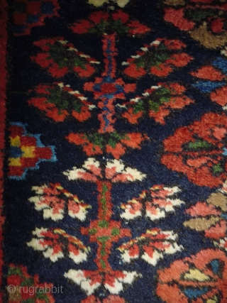 Interesting Design Kurd
Size: 115x153cm (3.8x5.1ft)
Natural colors, full pile, circa 80-90 years old                     