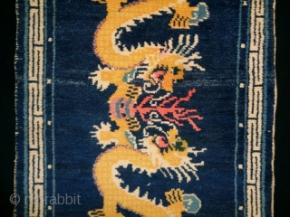 Tibetan Rug
Size: 78x144cm (2.5x4.8ft), made in circa 1920                         