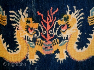 Tibetan Rug
Size: 78x144cm (2.5x4.8ft), made in circa 1920                         