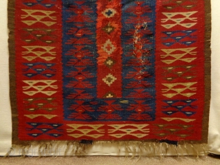19th Century Sharkoi Kelim
Size: 94x174cm
It is used to be hung up                      