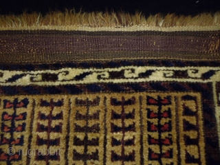 Belouch/nomad 
Size: 75x130cm (2.5x4.3ft)
Natural colors, made in circa 1910/20                        