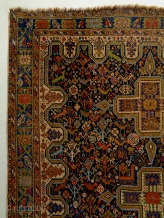 Universal Qasqhay/Kashkuli
Size: 127x163cm
Natural colors, made in circa 1910                         