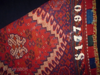Qasqhay Bagface
Size: 64x62cm (2.1x2.1ft)
Natural colors, circa 90 years old
                        