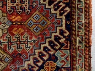 Universal Qasqhay Bagface
Size: 49x51cm (1.6x1.7ft)
Natural colors, made in circa 1910                       