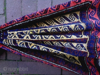 Baluch Bag Complete
Size: 63x120cm (2.1x4.0ft)
Natural colors, made in circa 1910/20                       