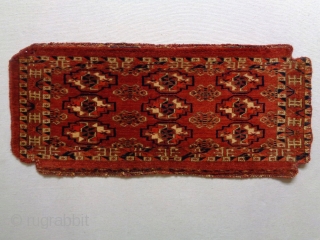 Fine Tekke Torba
Size: 76x34cm
Natural colors (except the orange color is a little bit faded), made in circa 1910/20               