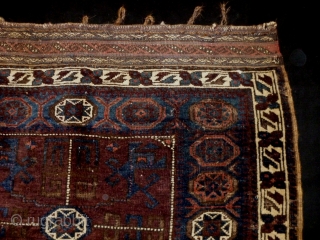 19th Century Belouch Bagface
Size: 86x76cm (2.9x2.5ft)
Natural colors                          