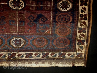 19th Century Belouch Bagface
Size: 86x76cm (2.9x2.5ft)
Natural colors                          