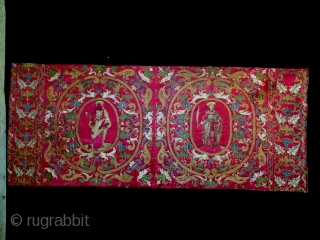 19th Century Europen (probably Italian) Textile
Size: 145x60cm (4.8x2.0ft)                         