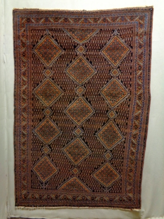 Fine Afshar
Size: 120x173cm
, made in circa 1920                          