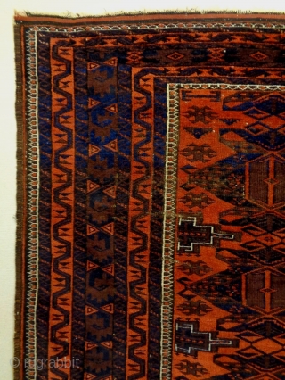 19th Century Very Fine Baluch
Size: 110x200cm
Natural colors                          