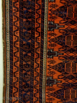 19th Century Very Fine Baluch
Size: 110x200cm
Natural colors                          