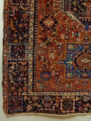 Fine Karaja
Size: 136x179cm (4.5x6.0ft)
Natural colors, made in circa 1920                        