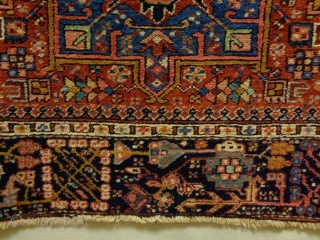 Fine Karaja
Size: 136x179cm (4.5x6.0ft)
Natural colors, made in circa 1920                        