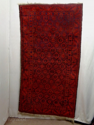 Very Fine Baluch
Size: 117x218cm
Natural colors, made in circa 1910                        