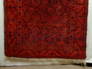 Very Fine Baluch
Size: 117x218cm
Natural colors, made in circa 1910                        