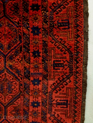 Very Fine Baluch
Size: 117x218cm
Natural colors, made in circa 1910                        