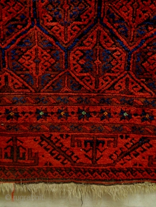 Very Fine Baluch
Size: 117x218cm
Natural colors, made in circa 1910                        