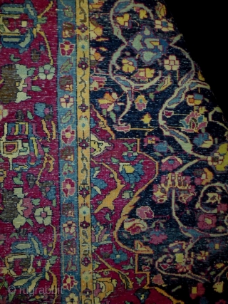Very Fine Isfahan
Size: 140x183cm (4.7x6.1ft)
Natural colors, super wool quality, made in circa 1910                    