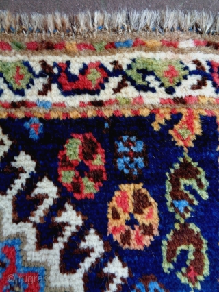 Qasqhay Bagface
Size: 60x47cm (2.0x1.6ft)
Natural colors, made in circa 1910/20                        
