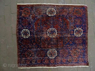 19th Century Baluch Bagface Fragment
Size: 69x60cm
Natural colors, there are old repairs                      