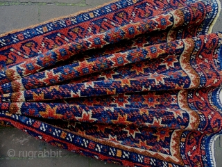 Afshar 
Size: 81x61cm
Natural colors, made in period 1910                         