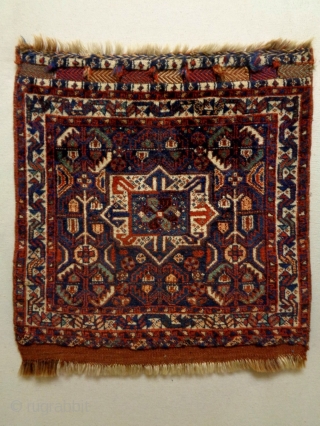 Fine Kamseh Bagface
Size: 64x68cm
Natural colors, made in circa 1910/20                        