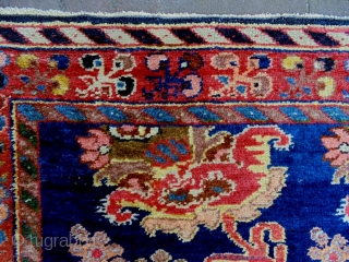 Kurdish Rug
Size: 110x150cm
Natural colors, made in period 1920                         