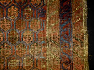 1880 Timuri Belouch 
Size: 78x129cm (2.6x4.3ft)
Natural colors, there are three small holes.                     