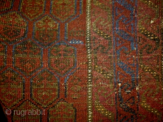 1880 Timuri Belouch 
Size: 78x129cm (2.6x4.3ft)
Natural colors, there are three small holes.                     