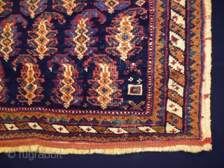 Afshar Boteh
Size: 79x61cm (2.6x2.0ft)
Natural colors, made in circa 1910                        