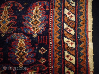 Afshar Boteh
Size: 79x61cm (2.6x2.0ft)
Natural colors, made in circa 1910                        