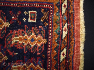 Afshar Boteh
Size: 79x61cm (2.6x2.0ft)
Natural colors, made in circa 1910                        