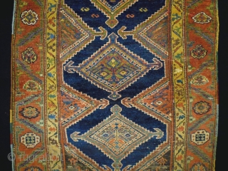 1880 Kurd
Size: 118x229cm (3.9x7.6ft)
Natural colors, the selvages are not original, there are two old repairs                  