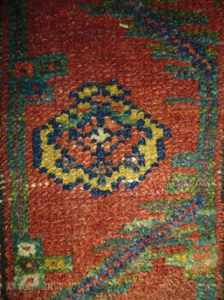 1880 Kurd
Size: 118x229cm (3.9x7.6ft)
Natural colors, the selvages are not original, there are two old repairs                  