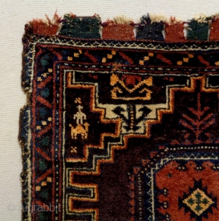 Fine Baluch Bagface
Size: 47x47cm
Natural colors, made in circa 1910                        